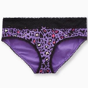 NWT - TORRID HIPSTER cheetah leopard - undies panties underwear plus sz 2